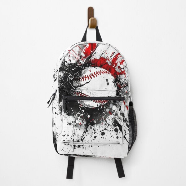 Aperçu de l'œuvre Graphique d'explosion de peinture de baseball créée et vendue par dcrc.