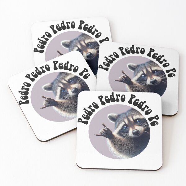 Item preview, Pedro Pe Mapache designed and sold by luckyhue.