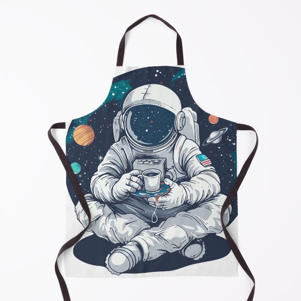 Item preview, drinking coffee in space designed and sold by Deadv.