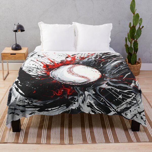 Item preview, baseball paint explosion graphic designed and sold by dcrc.
