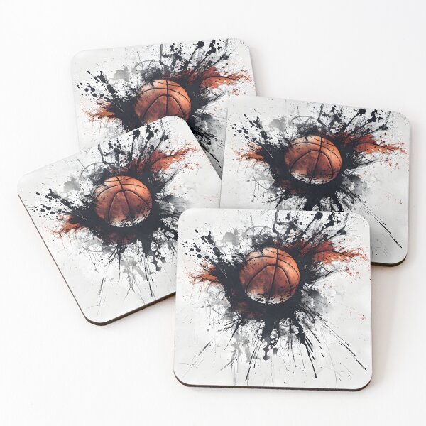 Item preview, basketball paint explosion graphic designed and sold by dcrc.