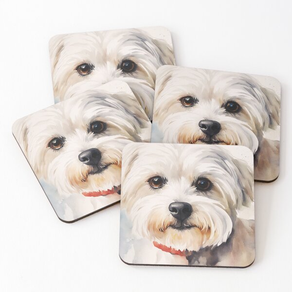 Item preview, Maltese Terrier Art designed and sold by TheAnimalZ00.