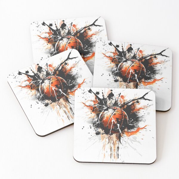 Item preview, basketball paint explosion graphic designed and sold by dcrc.