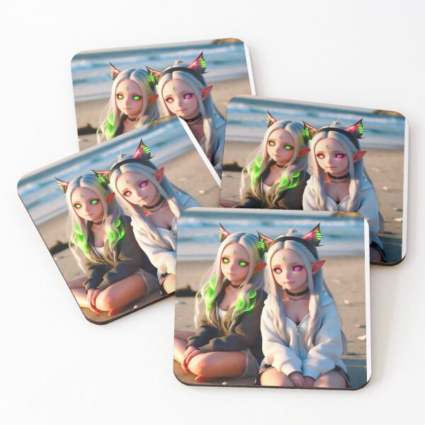 Item preview, My Al demon twins designed and sold by SpiritDeity.