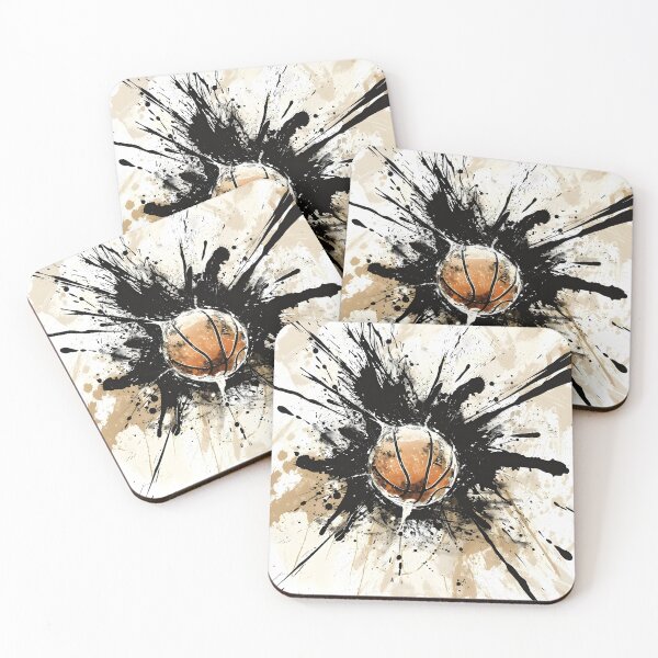 Item preview, basketball paint explosion graphic designed and sold by dcrc.