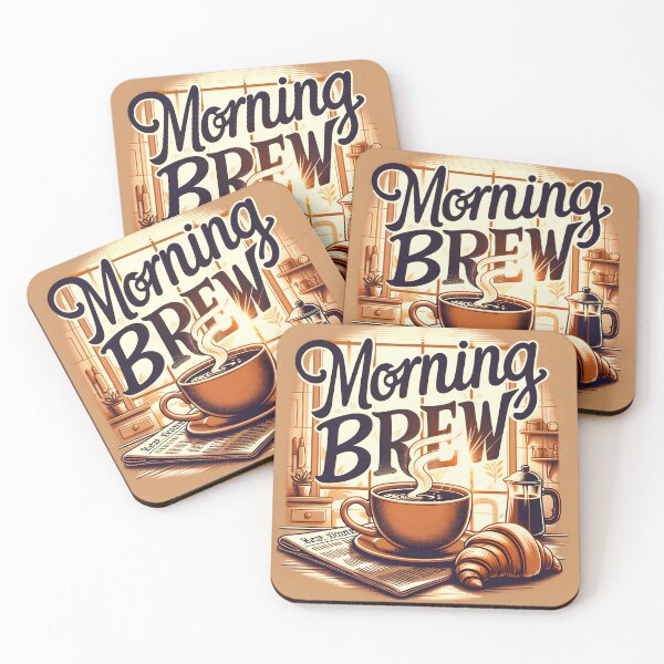 Item preview, Morning Brew - Classic Coffee Artwork designed and sold by AmvaDesigns.