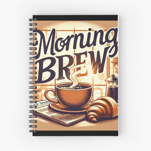 Item preview, Morning Brew - Classic Coffee Artwork designed and sold by AdelkoDesigns.