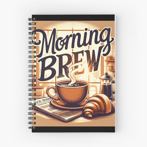 Item preview, Morning Brew - Classic Coffee Artwork designed and sold by AdelkoDesigns.