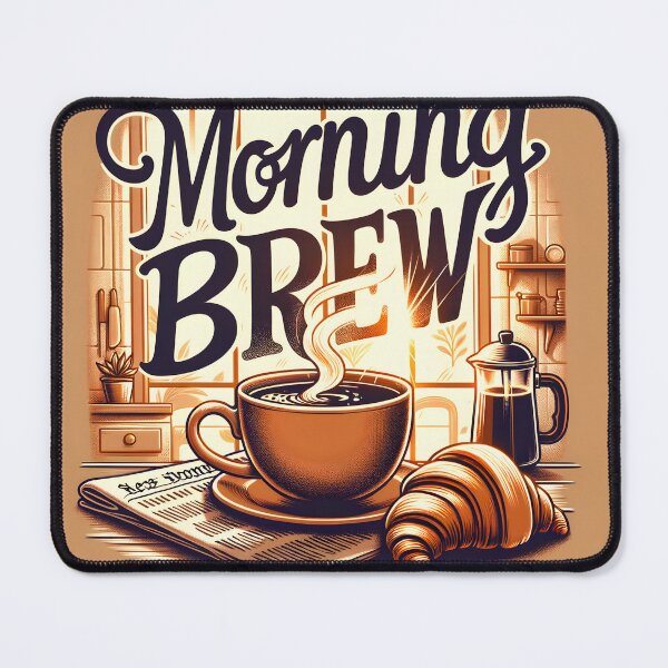 Item preview, Morning Brew - Classic Coffee Artwork designed and sold by AmvaDesigns.