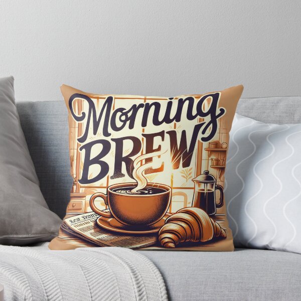 Item preview, Morning Brew - Classic Coffee Artwork designed and sold by AdelkoDesigns.