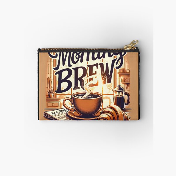 Item preview, Morning Brew - Classic Coffee Artwork designed and sold by AdelkoDesigns.