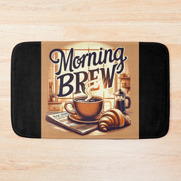 Item preview, Morning Brew - Classic Coffee Artwork designed and sold by AmvaDesigns.