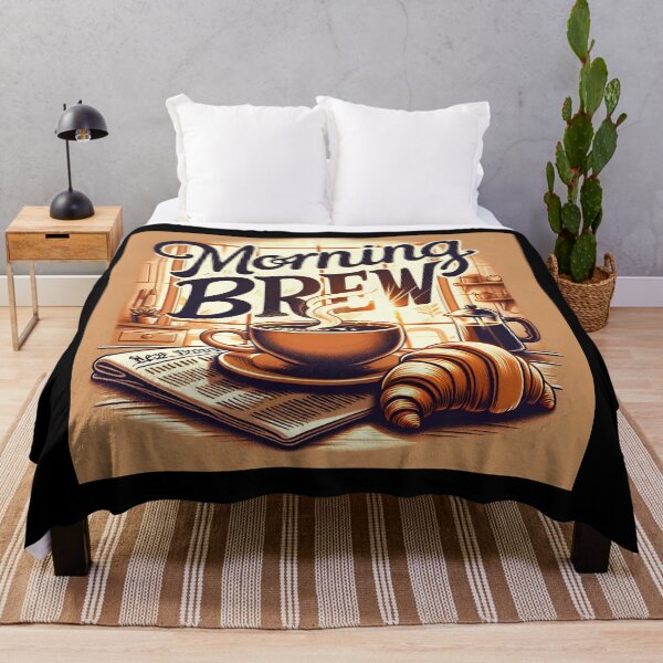 Item preview, Morning Brew - Classic Coffee Artwork designed and sold by AdelkoDesigns.