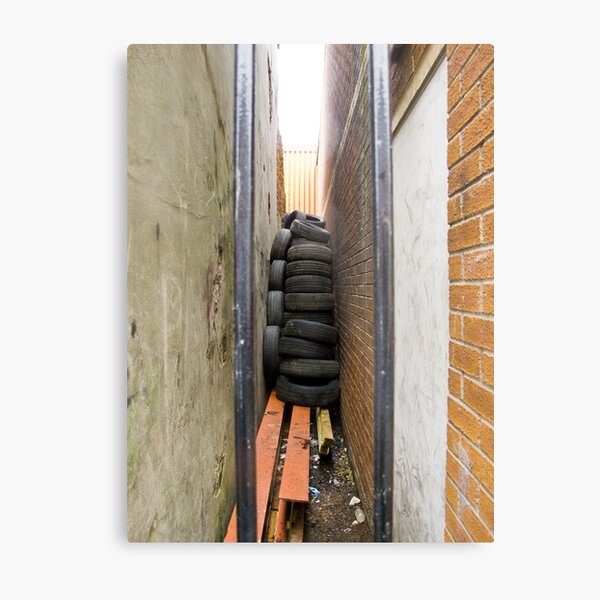 Spare Tyres Metal Print