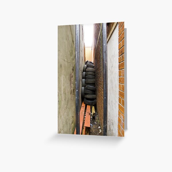 Spare Tyres Greeting Card