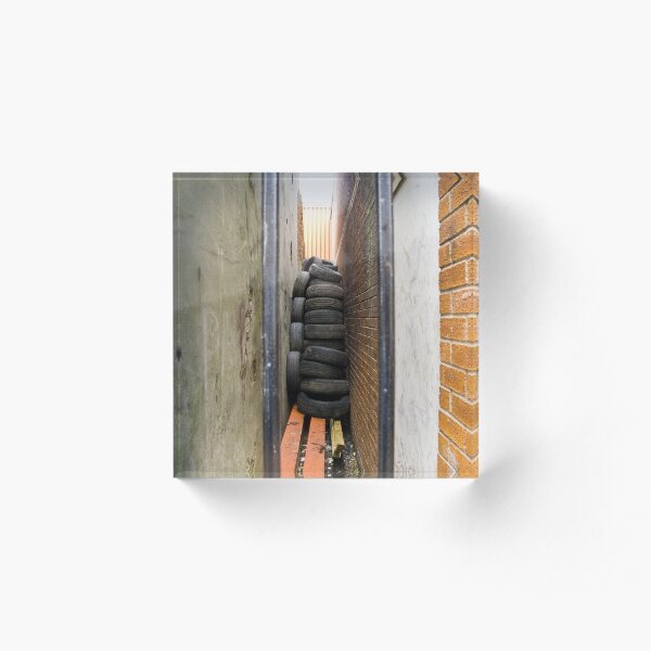 Spare Tyres Acrylic Block