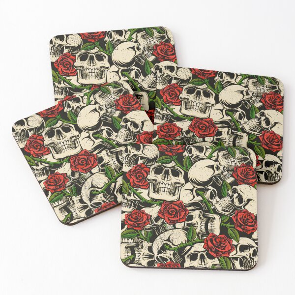 Item preview, Skulls and Roses designed and sold by WilliamSRamsey.