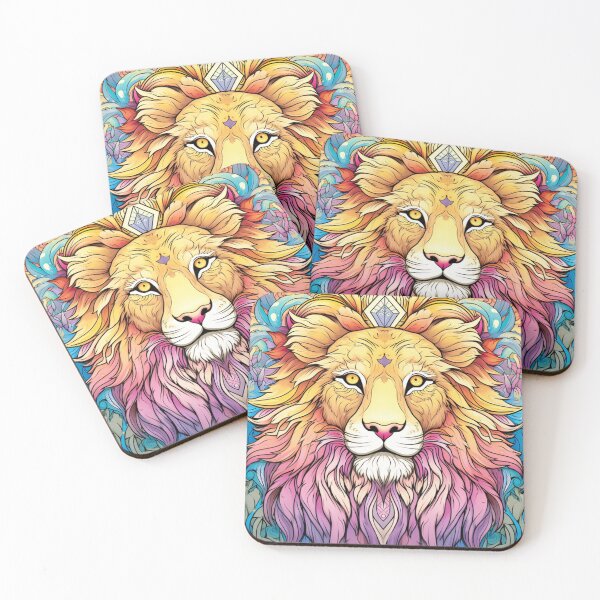 Item preview, Mandala Lion designed and sold by Surf-and-Sky.