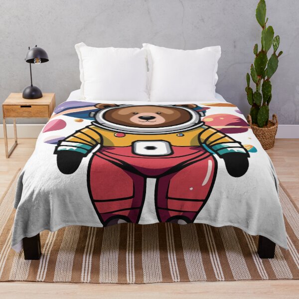 Item preview, Bear dressed as an astronaut, creative design designed and sold by Davimonst.