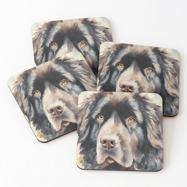Item preview, Newfoundland Dog Art designed and sold by TheAnimalZ00.