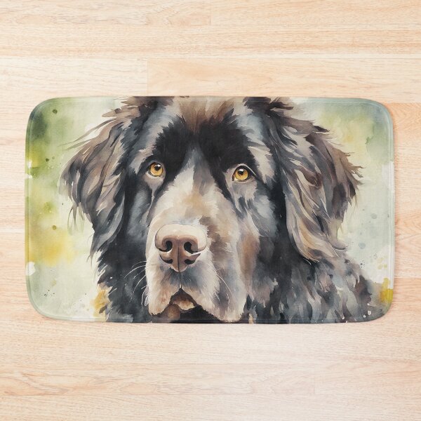 Item preview, Newfoundland Dog Art designed and sold by TheAnimalZ00.