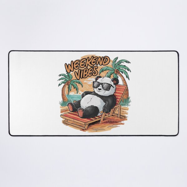 Item preview, Weekend Vibes Panda designed and sold by SellingWSarah17.