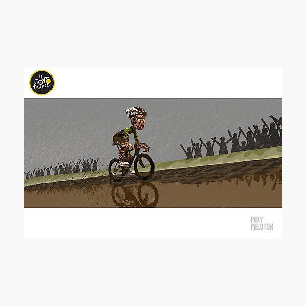 #PolyPeloton : BOOM! Photographic Print
