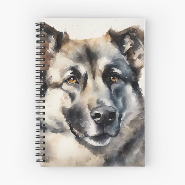 Item preview, Norwegian Elkhound Art designed and sold by TheAnimalZ00.
