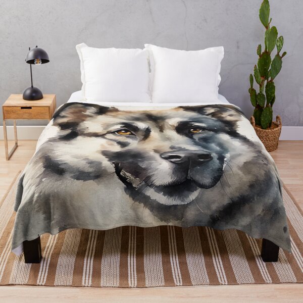 Item preview, Norwegian Elkhound Art designed and sold by TheAnimalZ00.