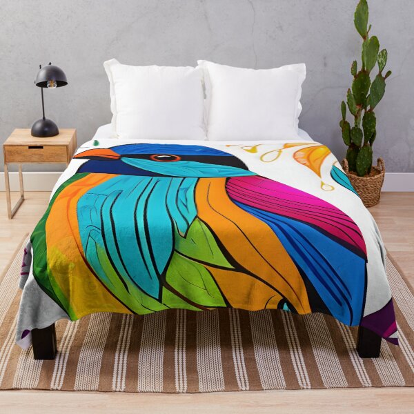 Item preview, Abstract Colorful Bird designed and sold by Hall-O-Gram.