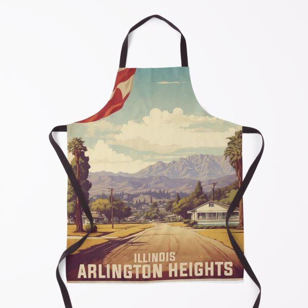 Item preview, Arlington Heights Illinois USA Vintage Travel Tourism designed and sold by TravelersGems.