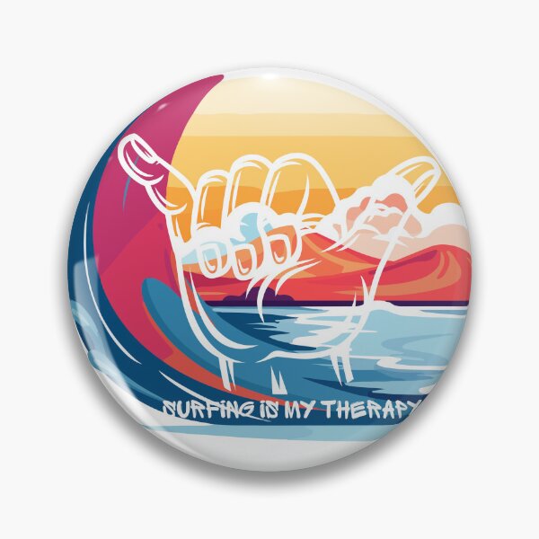 Item preview, Surfing is my therapy designed and sold by FerHermes.