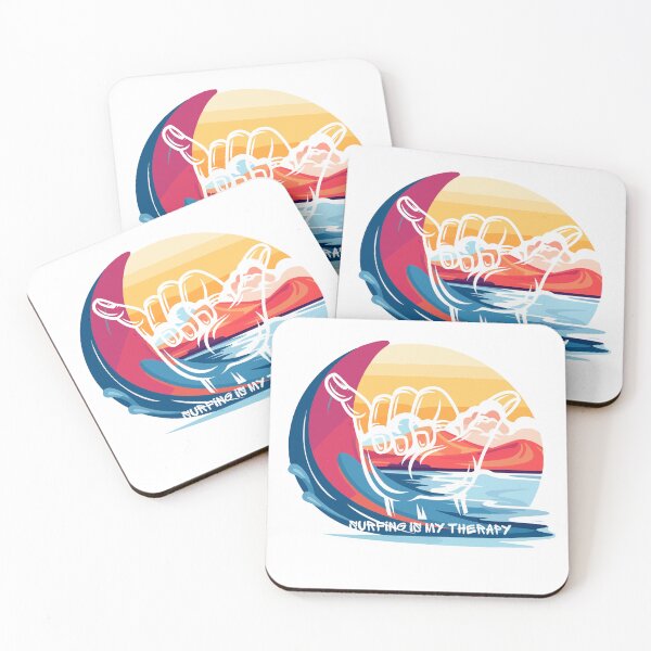Item preview, Surfing is my therapy designed and sold by FerHermes.
