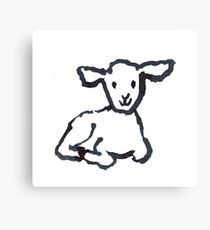 Little Lamb Canvas Print