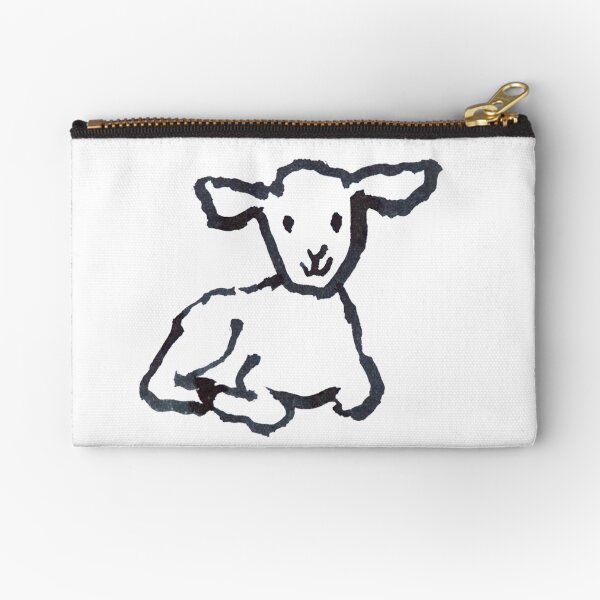 Little Lamb Zipper Pouch