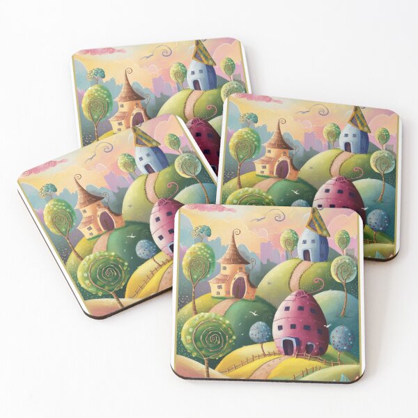 Item preview, Whimsical Village designed and sold by RWCarpenter.