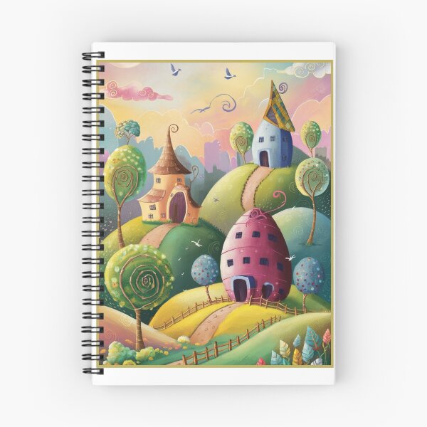 Item preview, Whimsical Village designed and sold by RWCarpenter.