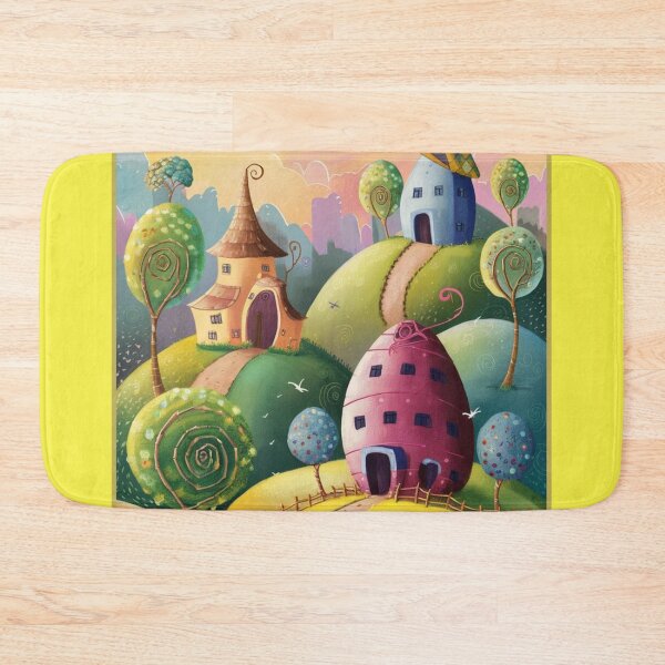 Item preview, Whimsical Village designed and sold by RWCarpenter.
