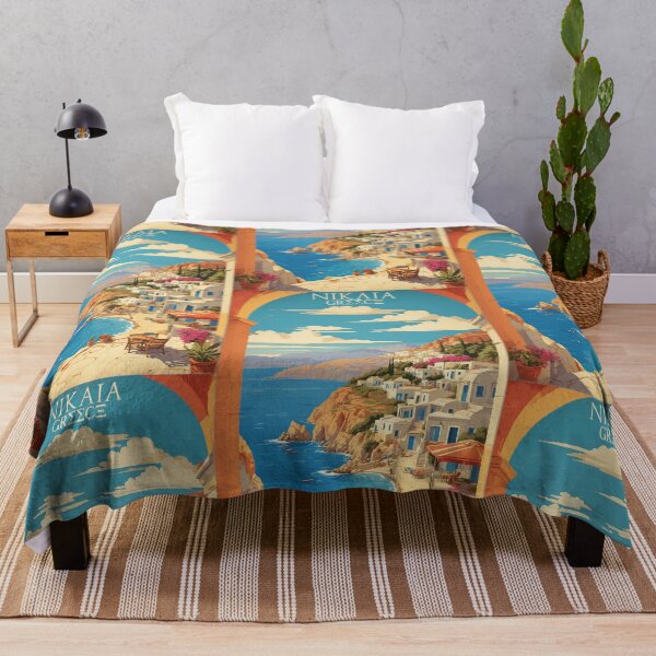 Item preview, Nikaia Greece Vintage Travel Tourism  designed and sold by TravelersGems.
