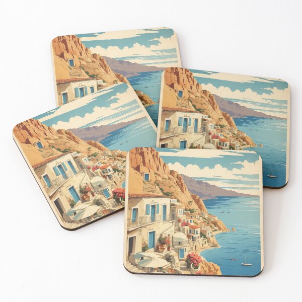 Item preview, Oraiokastro Greece Vintage Travel Tourism  designed and sold by TravelersGems.