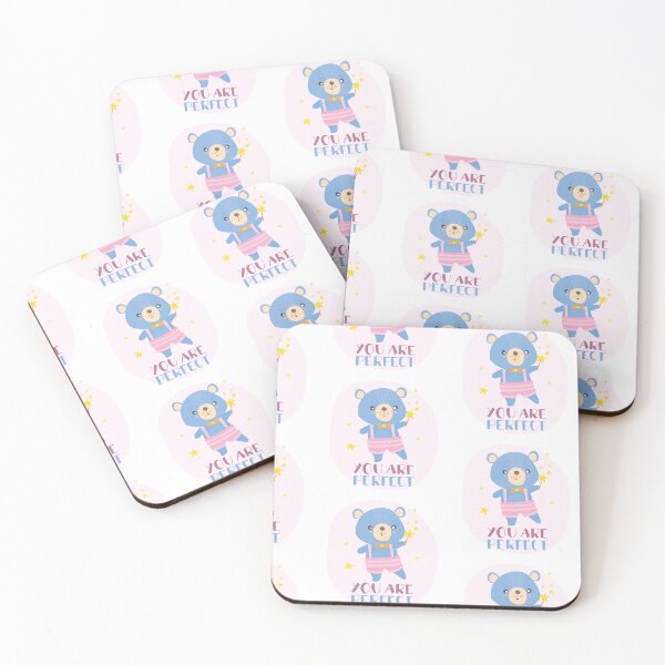 Item preview, You Are Perfect: Teddy Bear Postcard" designed and sold by hjian8219.
