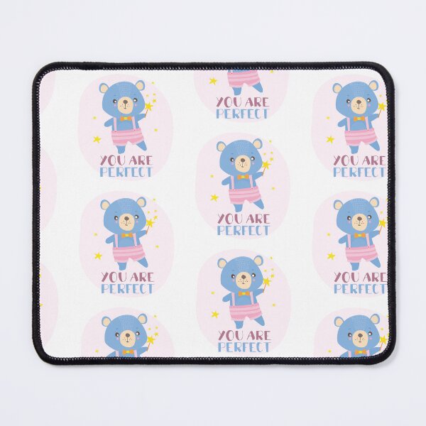Item preview, You Are Perfect: Teddy Bear Postcard" designed and sold by hjian8219.