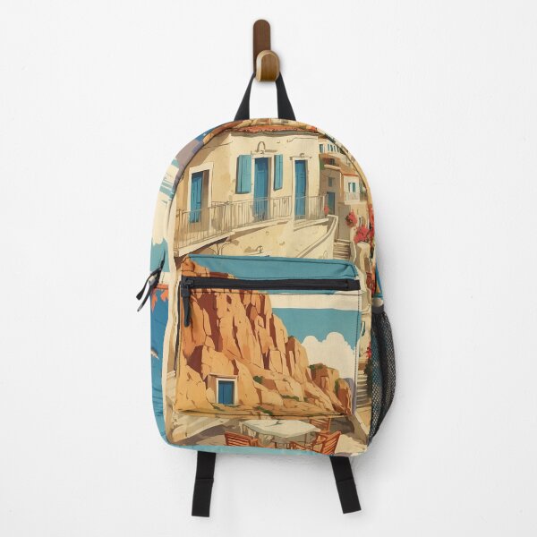 Item preview, Oraiokastro Greece Vintage Travel Tourism  designed and sold by TravelersGems.
