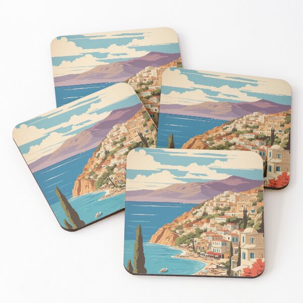 Item preview, Pallini Greece Vintage Travel Tourism  designed and sold by TravelersGems.