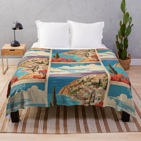 Item preview, Pallini Greece Vintage Travel Tourism designed and sold by TravelersGems.