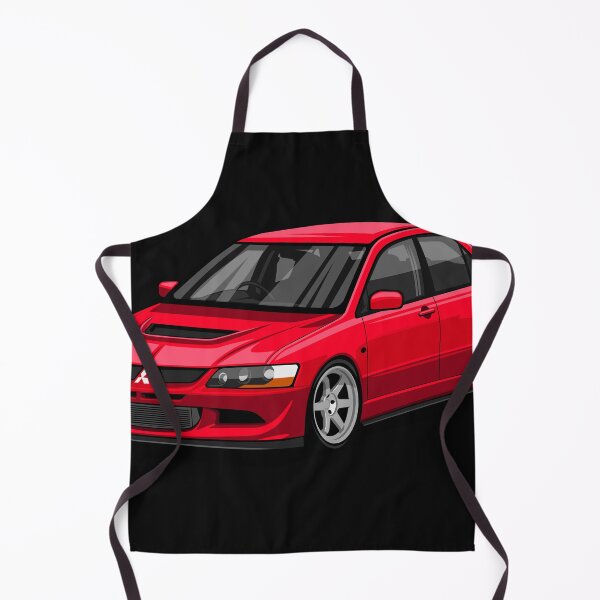 Item preview, red rally car Mitsubishi Evolution vector designed and sold by wisnubayuaji.