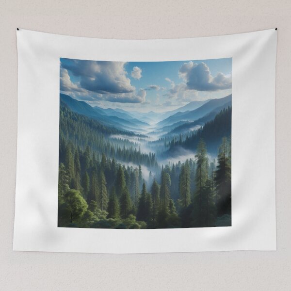 Item preview, Evergreen Forrest In The Valley designed and sold by CL JOHNSON.