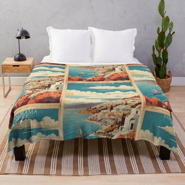 Item preview, Panorama Greece Vintage Travel Tourism designed and sold by TravelersGems.