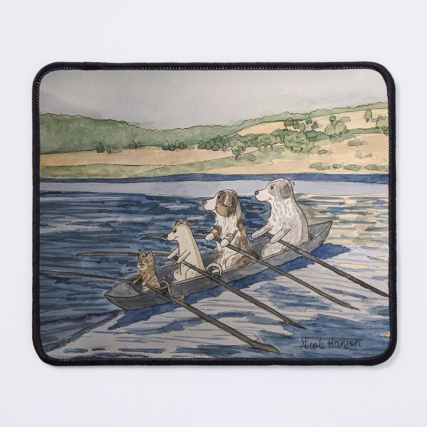 Item preview, Rowing Pets designed and sold by Nicole Hanson.