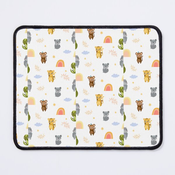 Item preview, Adorable Animal Parade: Cute Pattern with Animals" designed and sold by hjian8219.